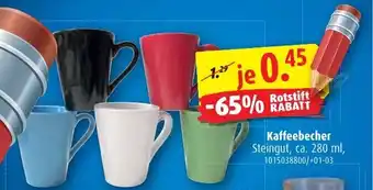 ROLLER Kaffeebecher Angebot