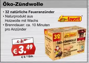 Stabilo Fachmarkt Öko Zündwolle Angebot