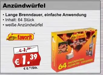 Stabilo Fachmarkt Anzündwürfel Angebot