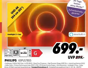 MEDIMAX Philips 65PUS7855 Angebot