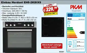 Stabilo Fachmarkt PKM Einbau Herdset EH-2KBIXS Angebot