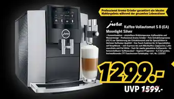 MEDIMAX Jura Kaffee Vollautomat S 8 (EA) Moonlight Silver Angebot