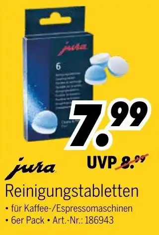 MEDIMAX Jura Reinigungstabletten Angebot