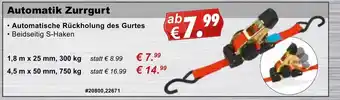 Stabilo Fachmarkt Automatik Zurrgurt Angebot