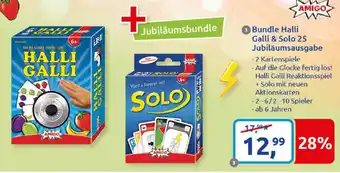 duo schreib & spiel Bundle Halli Galli & Solo 25 Jubiläumsausgabe Angebot