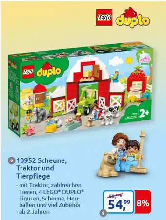 duo schreib & spiel Lego Duplo 10952 Scheune, Traktor und Tierpflege Angebot