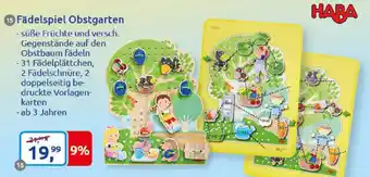 duo schreib & spiel Haba Fädespiel Obstgarten Angebot