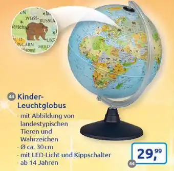 duo schreib & spiel Kinder Leuchtglobus Angebot