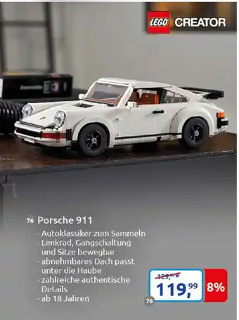 duo schreib & spiel Lego Creator Porsche 911 Angebot