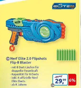 duo schreib & spiel Nerf Elite 2.0 Flipshots Flip 8 Blaster Angebot