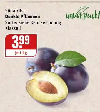 REWE Südafrika Dunkle Pflaumen 1kg Angebot