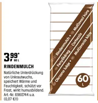 OBI RINDENMULCH 60L Angebot