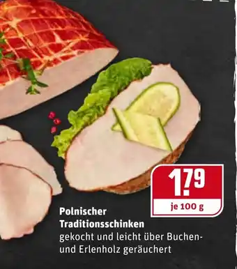 REWE Polnischer Traditionsschinken  100 g Angebot