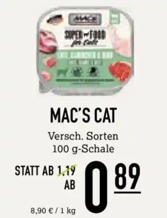 Kölle Zoo MAC'S CAT Versch. Sorten 100 g-Schale Angebot