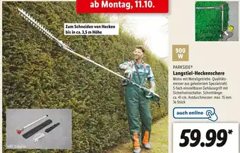 Lidl Parkside langstiel-heckenschere Angebot
