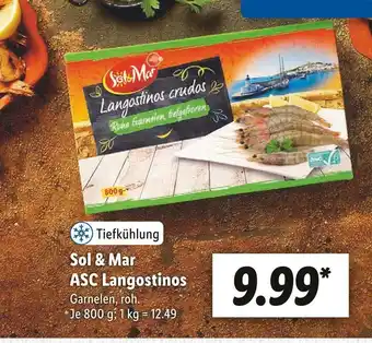 Lidl Sol & mar asc langostinos Angebot