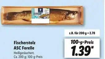 Lidl Fischerstolz asc forelle Angebot