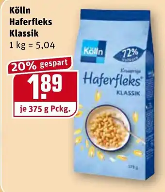 REWE Kölln Haferfleks Klassik 375g Angebot