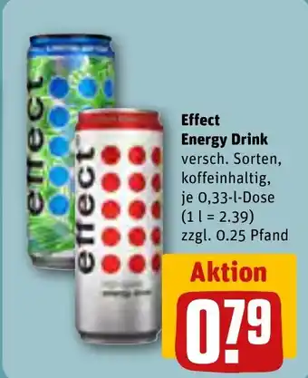 REWE Effect Energy Drink 0,33-l-Dose Angebot