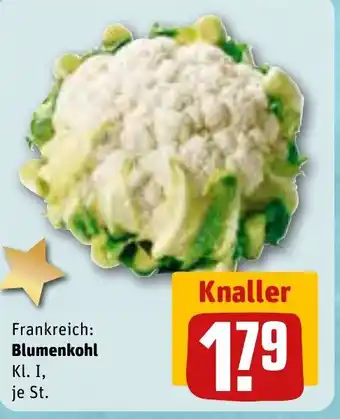 REWE Blumenkohl Angebot