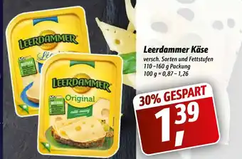 Simmel Leerdammer Käse 110-160g Angebot