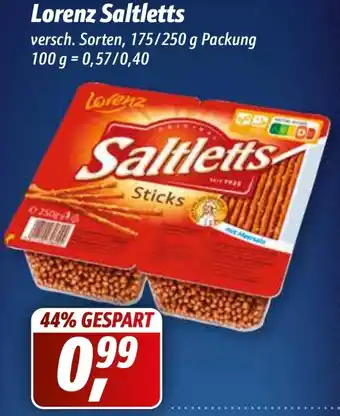 Simmel Lorenz Saltletts 175/250g Angebot