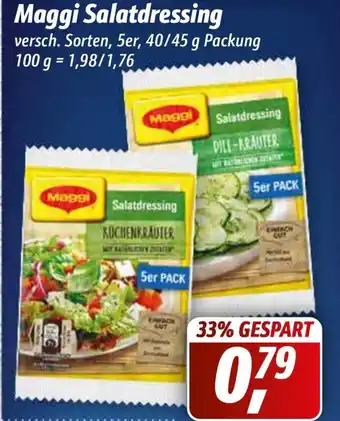 Simmel Maggi Salatdressing 40-45g Angebot