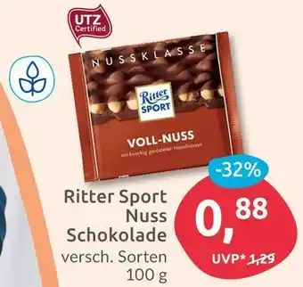 Budni Ritter sport nuss schokolade Angebot