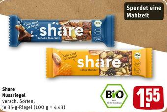 REWE Share nussriegel Angebot