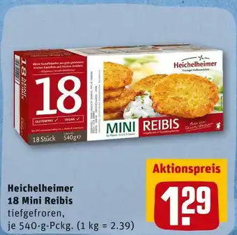 REWE Heichelheimer 18 mini reibis Angebot