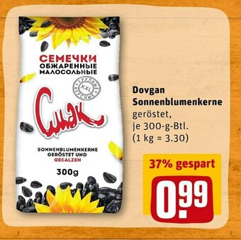 REWE Dovgan sonnenblumenkerne Angebot