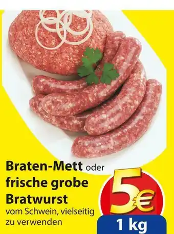 Famila Nord Ost Braten-mett oder frische grobe bratwurst Angebot