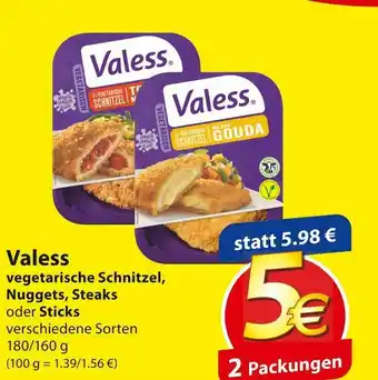 Famila Nord Ost Valess vegetarische schnitzel, nuggets, steaks oder sticks Angebot