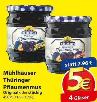 Famila Nord Ost Mühlhäuser thüringer pflaumenmus Angebot