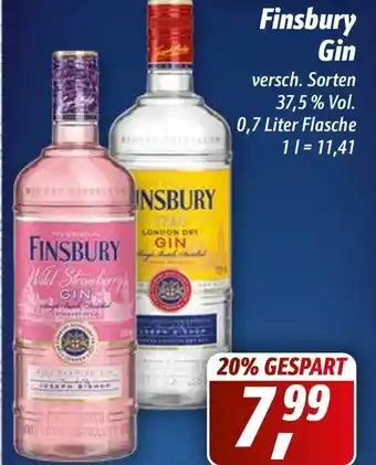 Simmel Finsbury Gin 0,7L Angebot