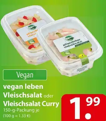 Famila Nord Ost Vegan leben vleischsalat oder vleischsalat curry Angebot