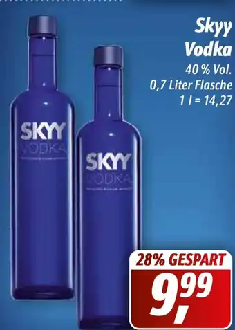 Simmel Skyy Vodka 0,7 L Angebot