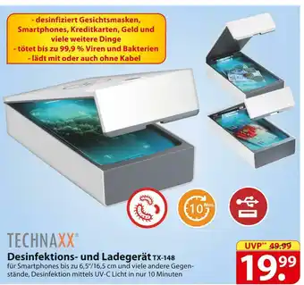 Famila Nord Ost Technaxx desinfektions- und ladegerät tx-148 Angebot