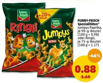 PENNY Funny-frisch spezialitäten Angebot