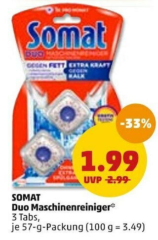 PENNY Somat duo maschinenreiniger Angebot