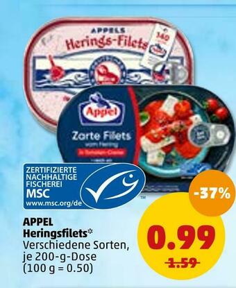 PENNY Appel heringsfilets Angebot