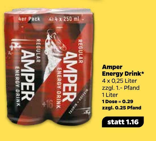 NETTO Amper energy drink Angebot