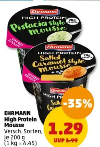 PENNY EHRMANN High Protein Mousse 200 g Angebot