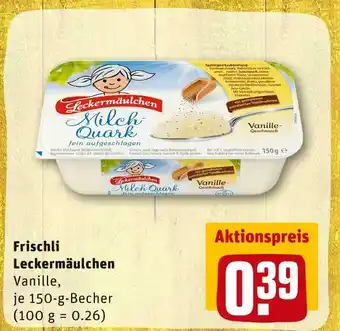 REWE Frischli leckermäulchen Angebot