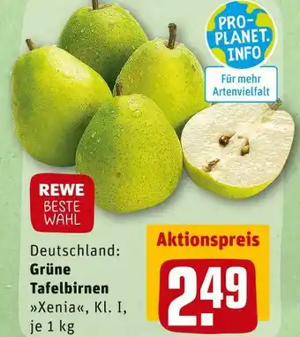 REWE Rewe beste wahl grüne tafelbirnen Angebot