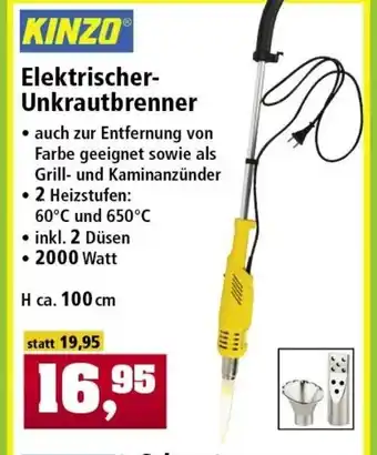 Thomas Philipps Kinzo Elektrischer Unkrautbrenner Angebot