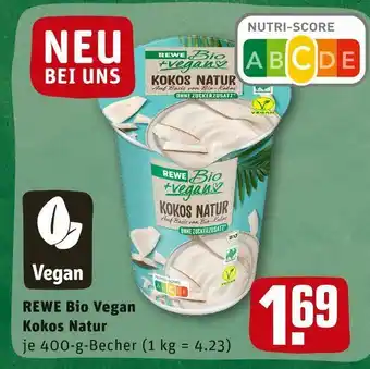 REWE Rewe bio vegan kokos natur Angebot