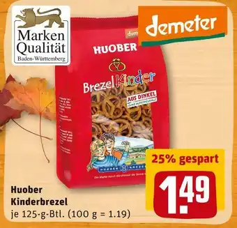 REWE Huober kinderbrezel Angebot