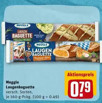 REWE Meggle laugenbaguette Angebot