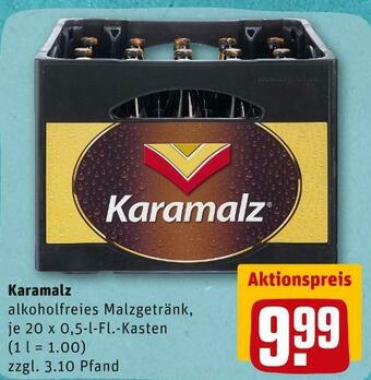 REWE Karamalz alkoholfreies malzgetränk Angebot